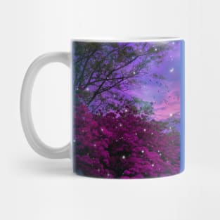 Fire flies in nature Mug